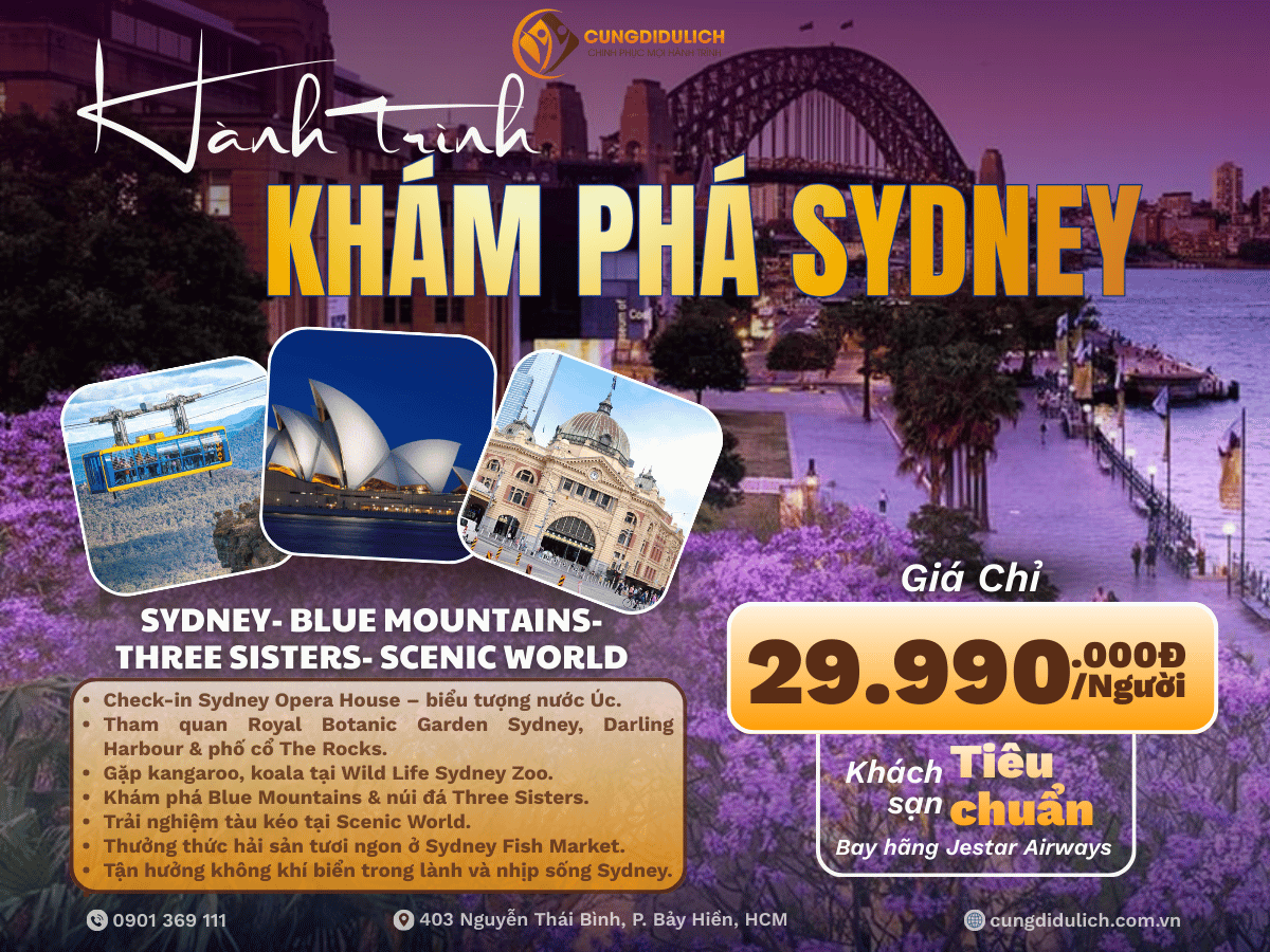 Khám Phá Trọn Vẹn SYDNEY MONO- 5N4D - 1