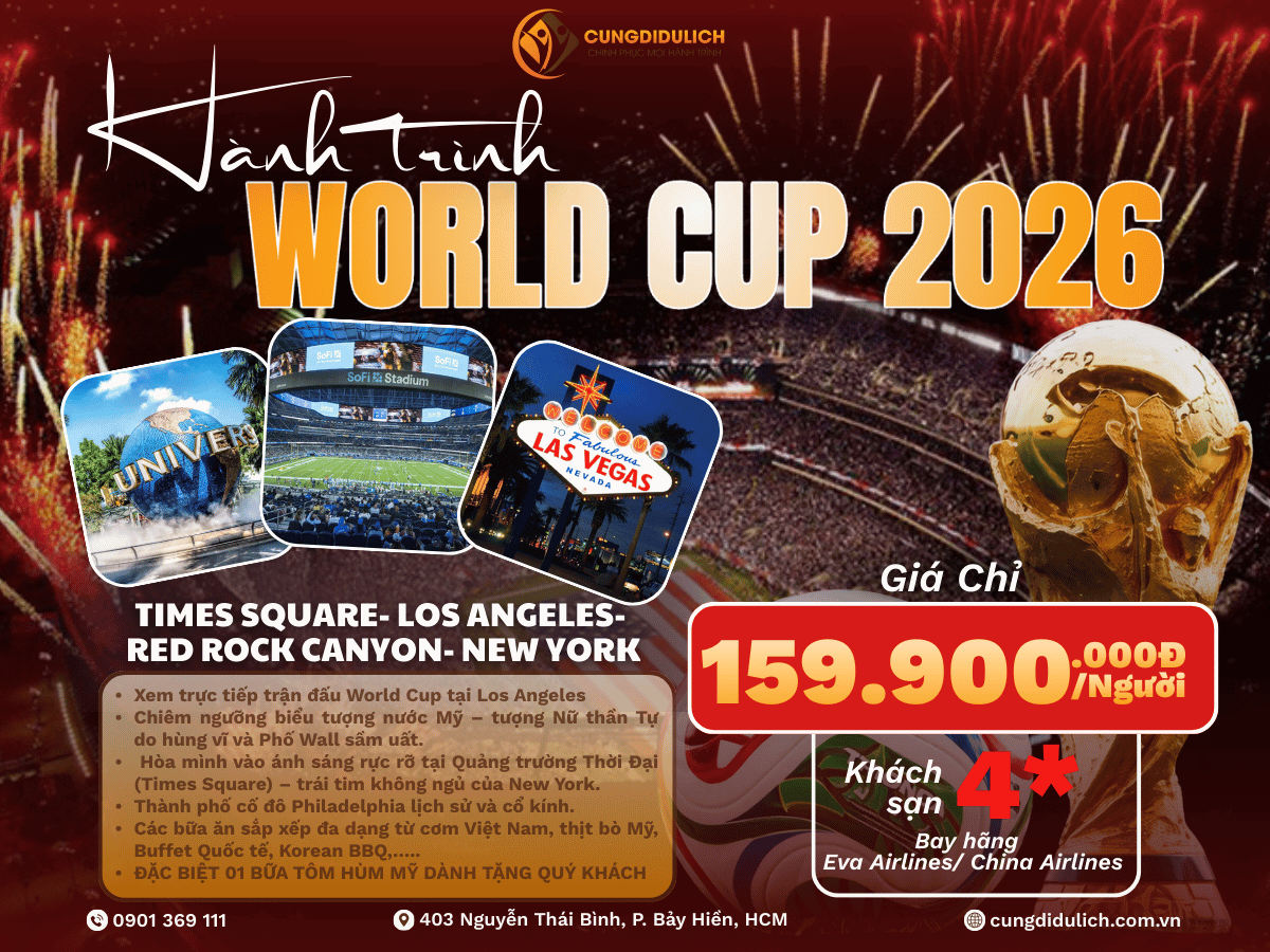 Hành Trình World Cup Sôi Động 11N10D - 14