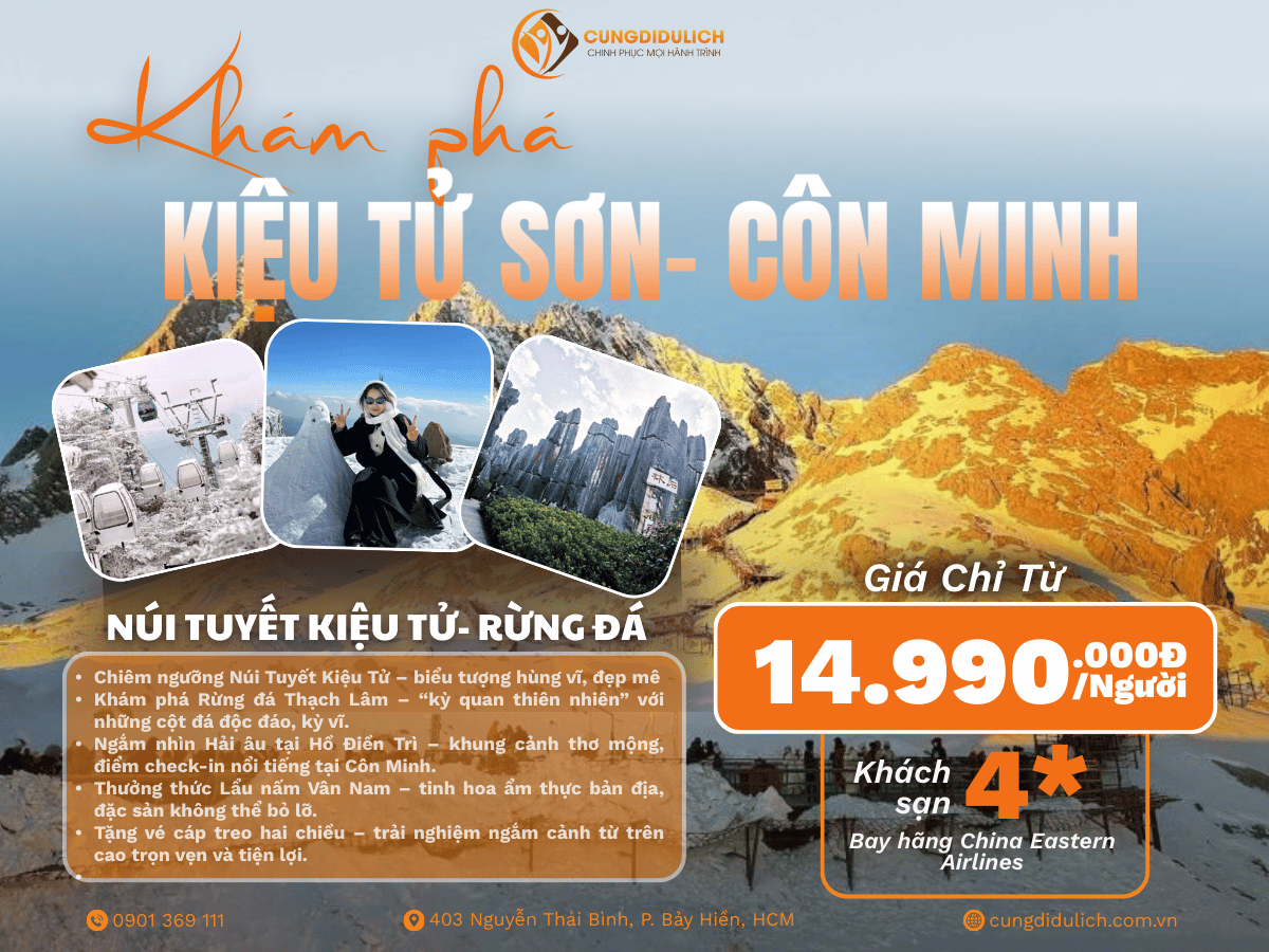 Cùng Đi Kiệu Tử Sơn- Côn Minh 4N3Đ - 13