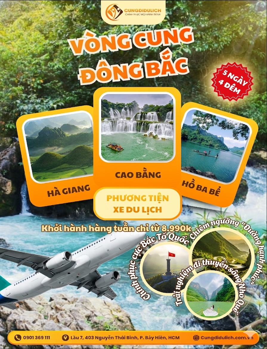 Cùng đi Đông Bắc : Hà Nội - Hà Giang - Cao Bằng