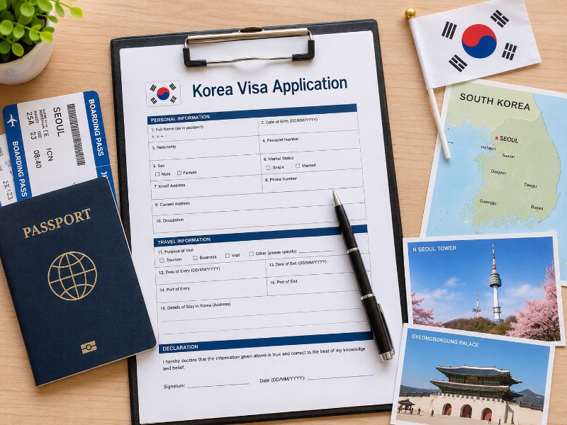 Lệ phí visa Hàn Quốc mới nhất 2026: Cập nhật chi tiết từng loại visa