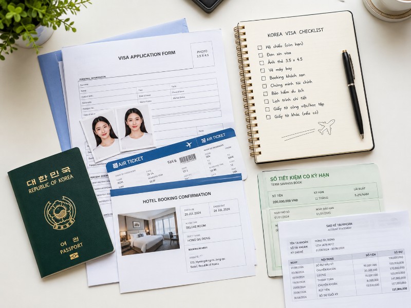 Hồ sơ visa Hàn Quốc 2026: Quy định mới và cách chuẩn bị chi tiết
