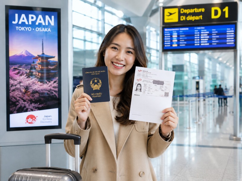 Thủ tục visa Nhật Bản chi tiết: Tránh 5 sai lầm khiến bạn trượt visa