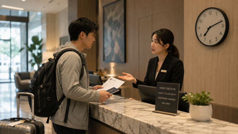 Check In Sớm Khách Sạn Có Mất Phí Không? Cách Xử Lý Để Tránh Phát Sinh