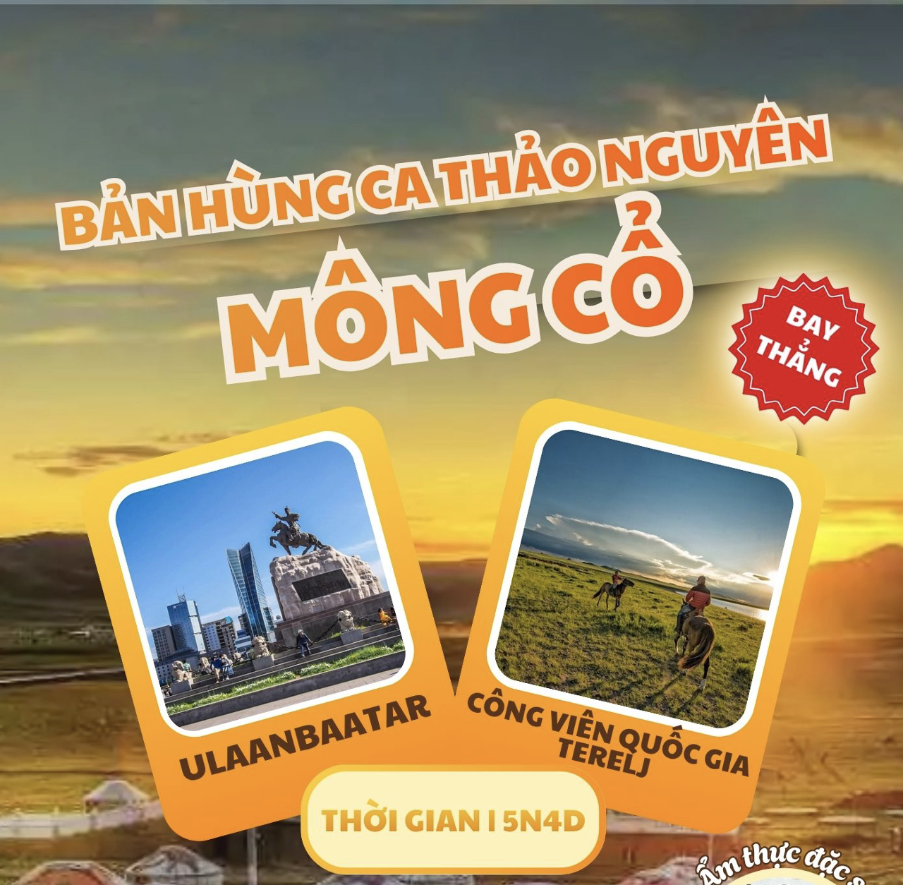 Mông Cổ: Ulannbaatar – Terelj