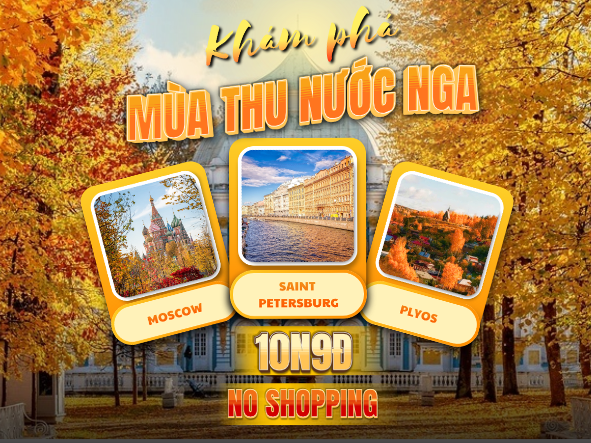 Moscow – Saint Petersburg – Plyos