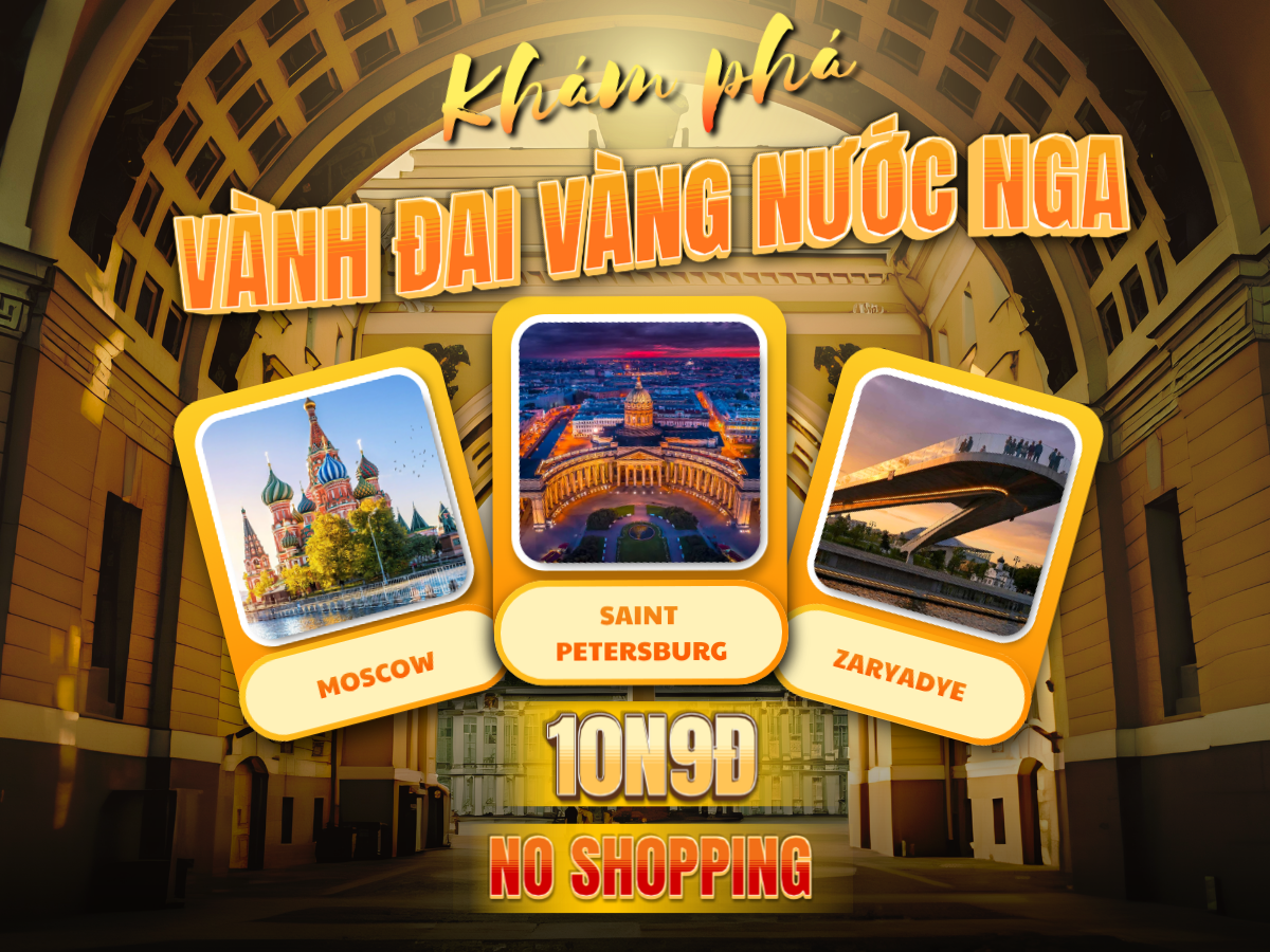 Moscow – Vladimir – Suzdal – Saint Petersburg