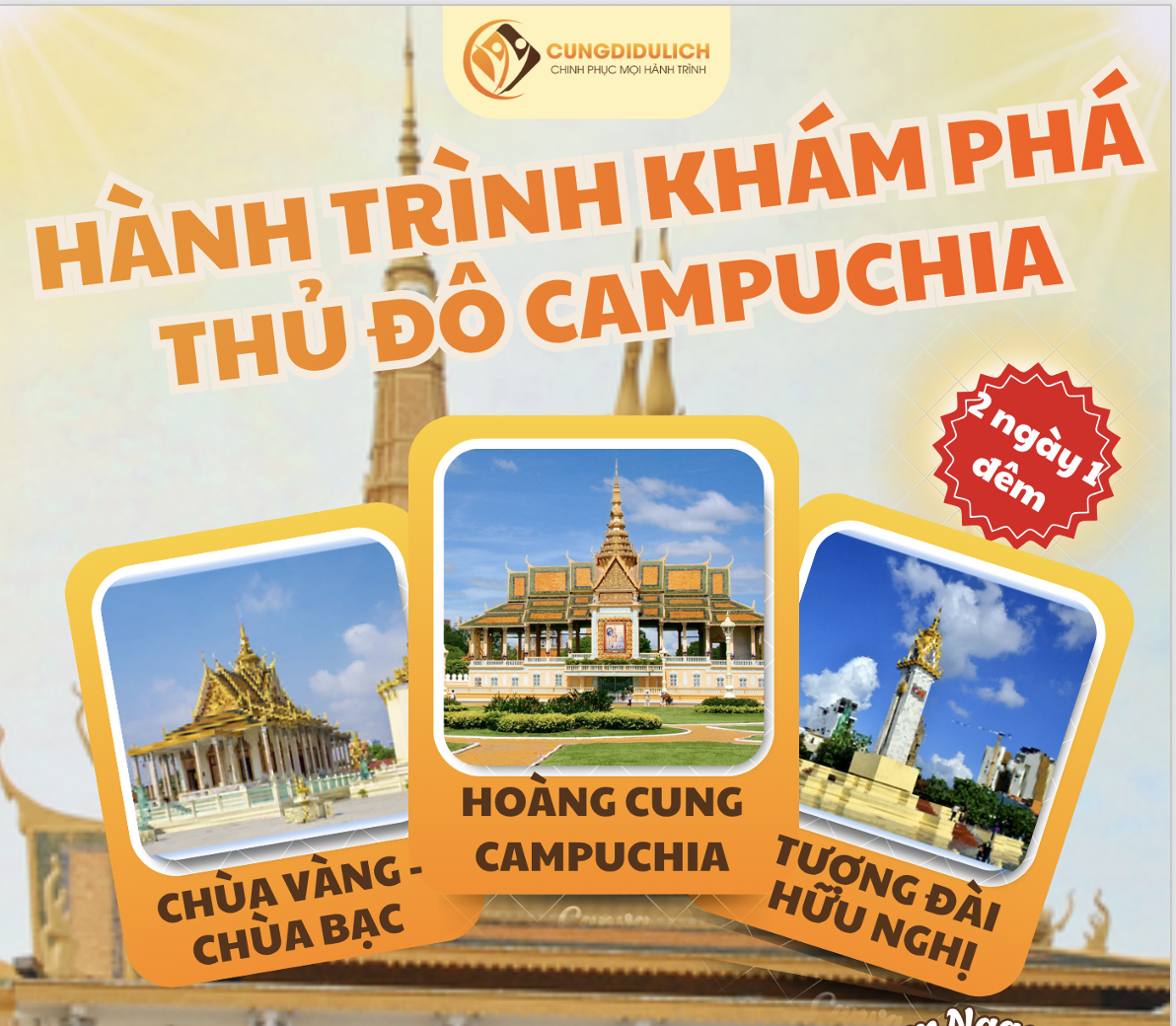 Campuchia: Phnôm Pênh – Hoàng Cung