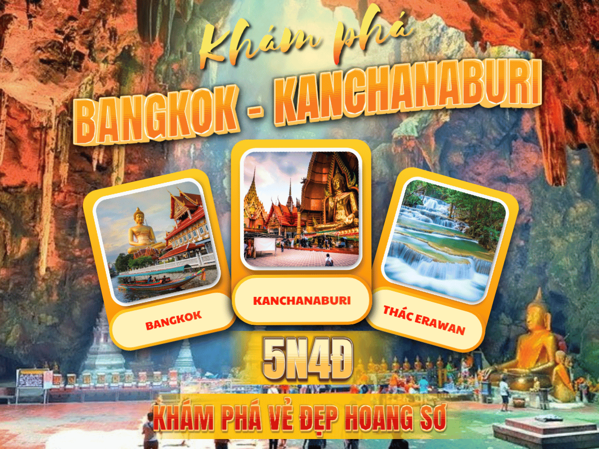 Thái Lan: Bangkok – Kanchanaburi