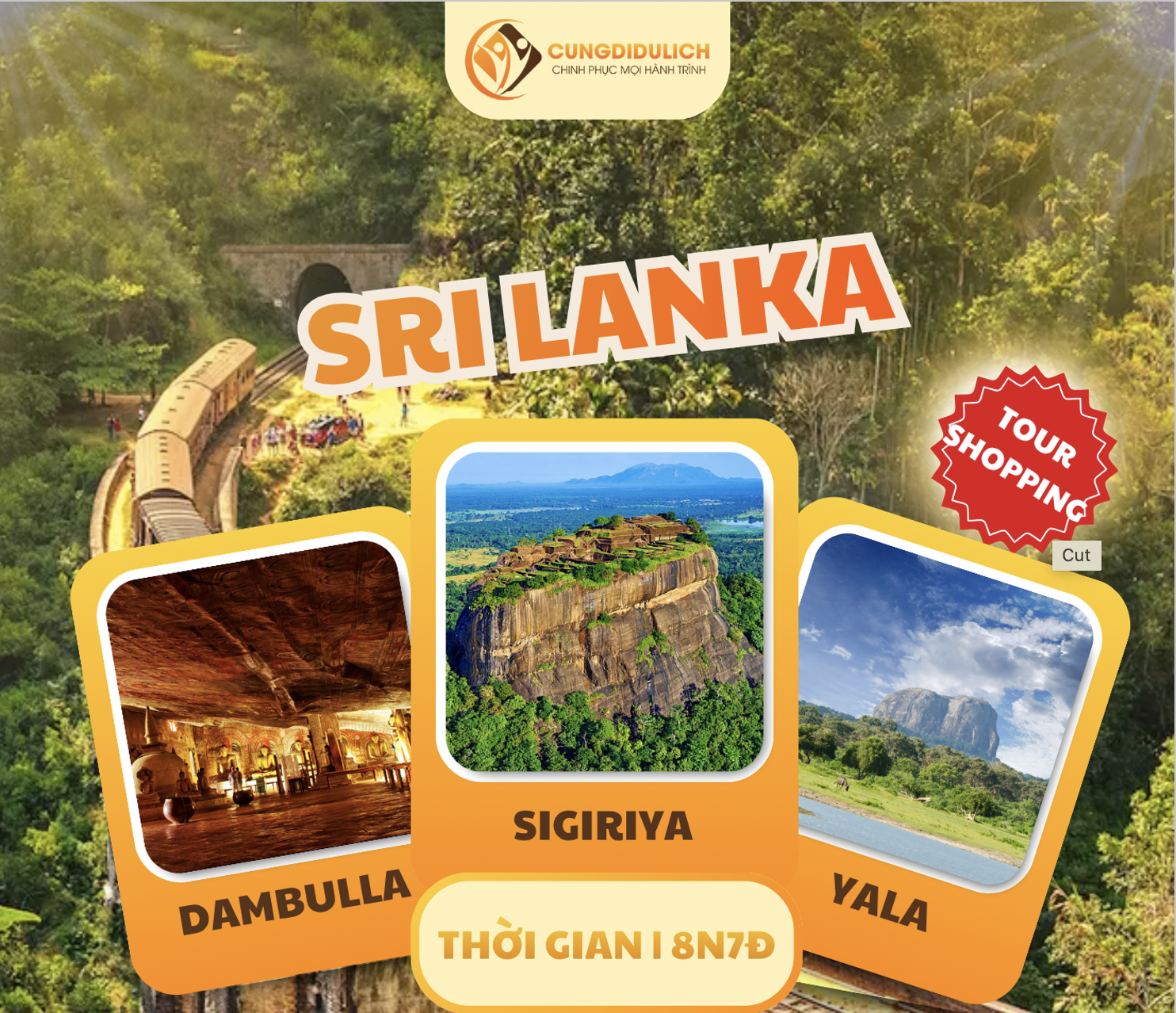 Sri Lanka: Dambulla – Sigiriya – Yala