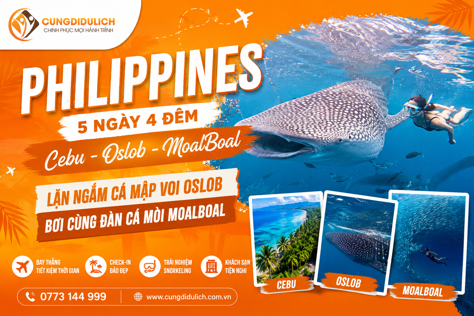 Philippines: Cebu – Oslob – MoalBoal 2026