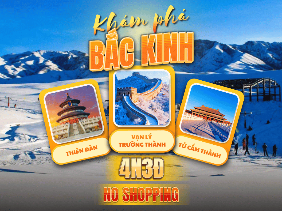 Cùng đi Trung Quốc: Bắc Kinh bay Vietjet Air (Kích cầu)