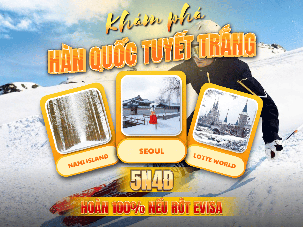 Hàn Quốc : Seoul mùa đông bay sáng