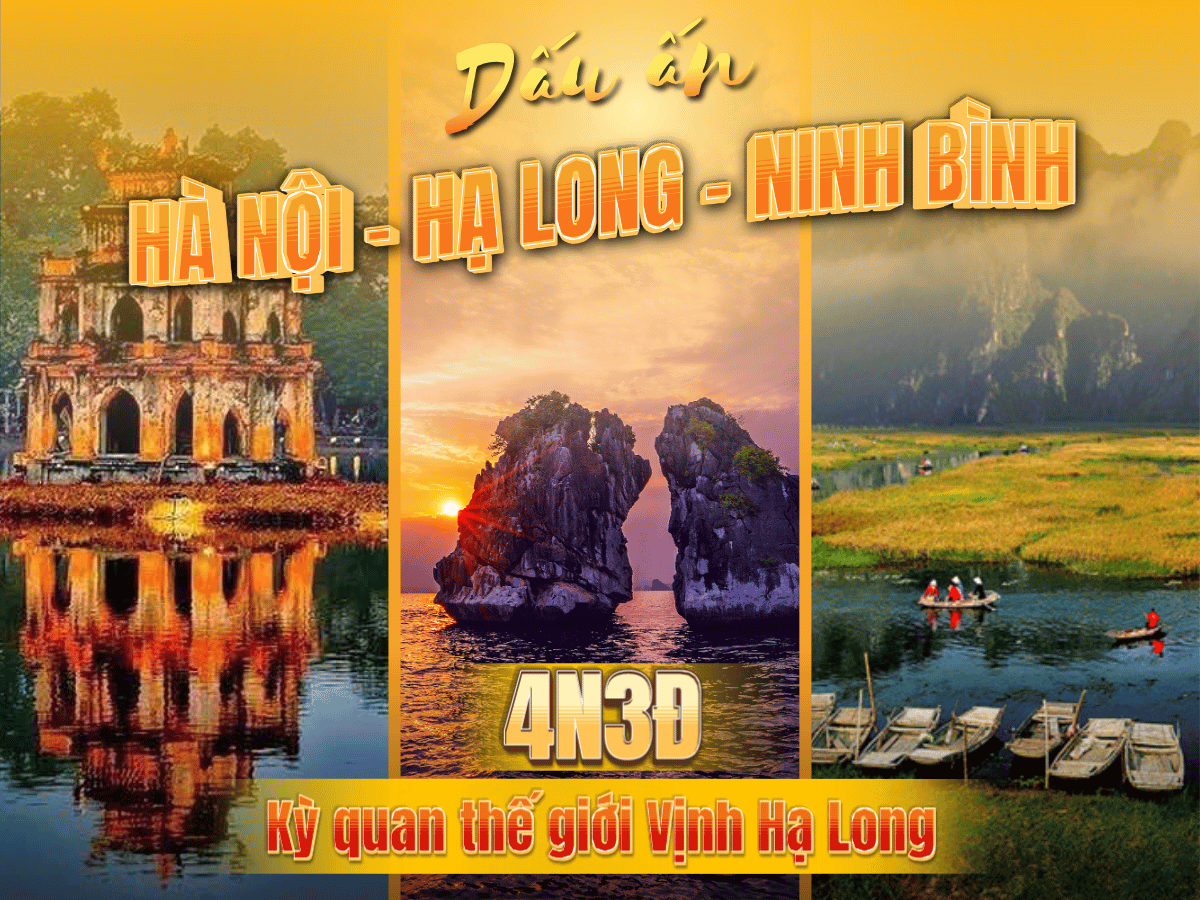 Hà Nội – Hạ Long – Ninh Bình bay VNA