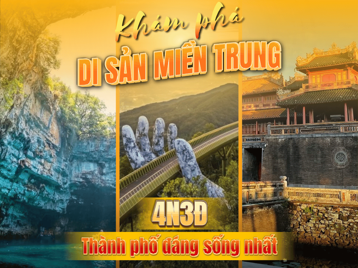 Đà Nẵng – Huế – Hội An – Động Phong Nha