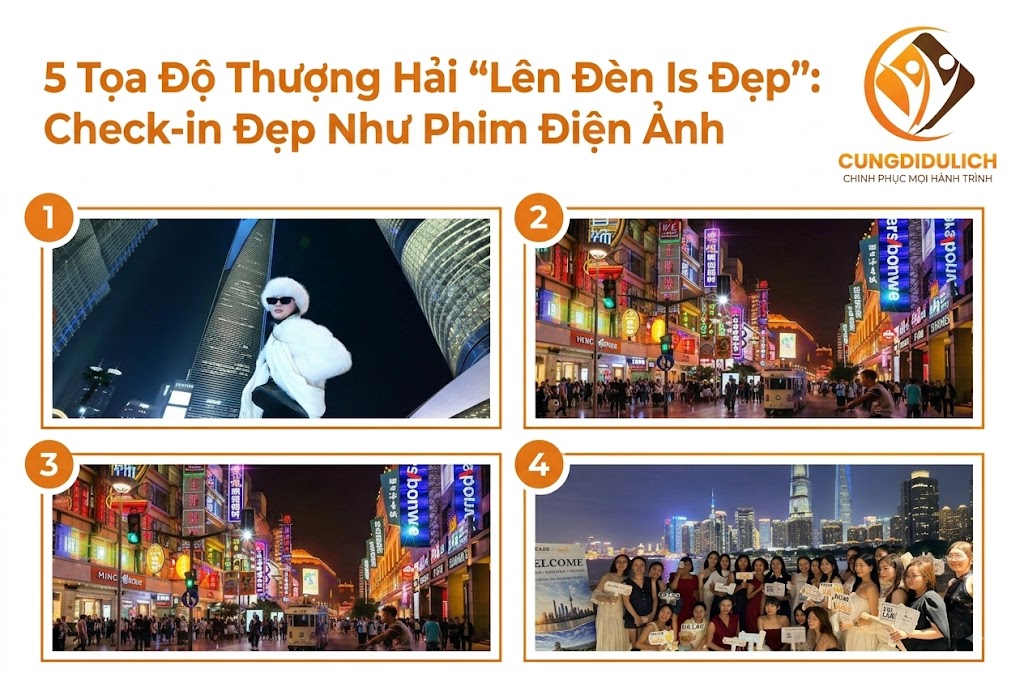 5 Tọa Độ Thượng Hải “Lên Đèn Là Đẹp”: Check-in Đẹp Như Phim Điện Ảnh