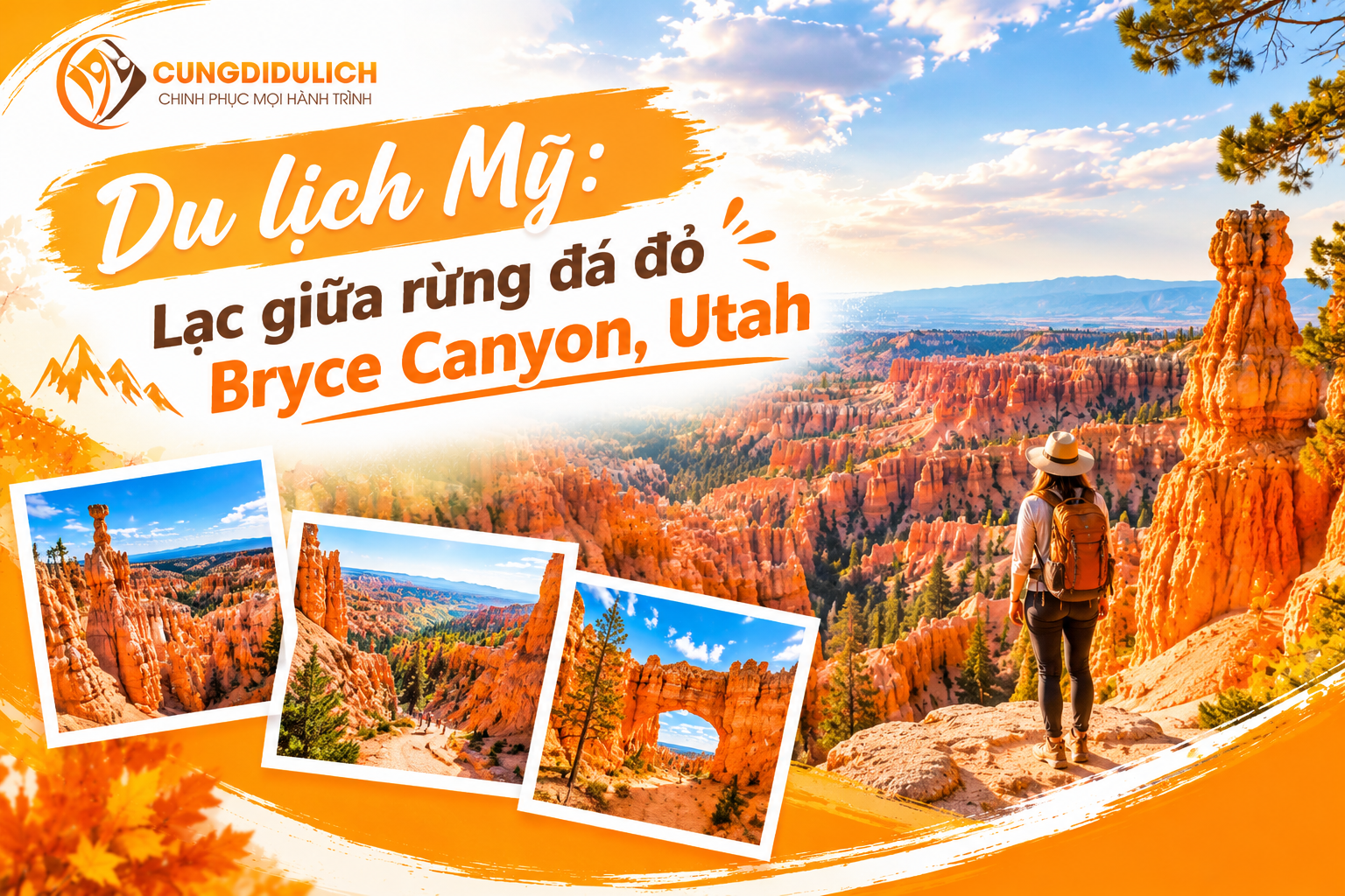 Du lịch Mỹ: Lạc giữa rừng đá đỏ Bryce Canyon, Utah