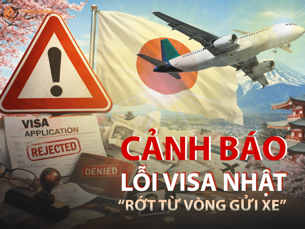 CẢNH BÁO: NHỮNG LỖI Khiến Visa Nhật “RỚT TỪ VÒNG GỬI XE” – Nhiều Người Vẫn Chủ Quan!